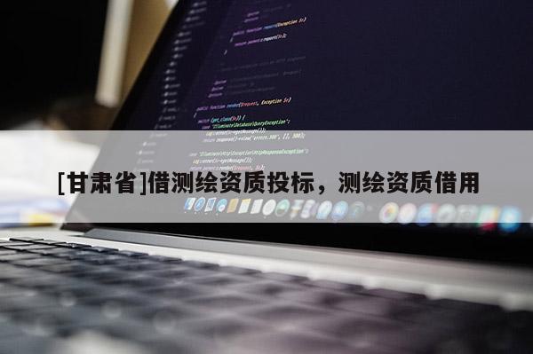 [甘肅省]借測(cè)繪資質(zhì)投標(biāo)，測(cè)繪資質(zhì)借用